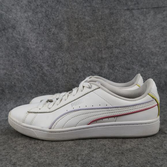 Puma Shoes Womens 9 Vikky Sneakers Casual Lifestyle Trainer Comfort Active White - Picture 4 of 11
